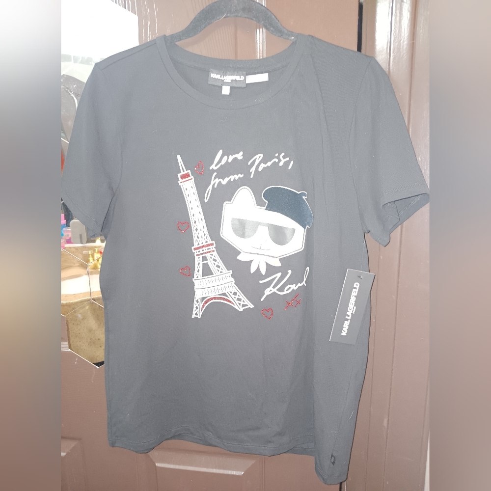 Karl Lagerfeld  women's tshirt